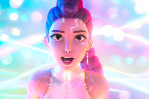 Un concierto de Las Guerreras K-pop parece difícil, pero cantar Golden a gritos ahora es más fácil que nunca con su llegada al cine por tiempo limitado (1)