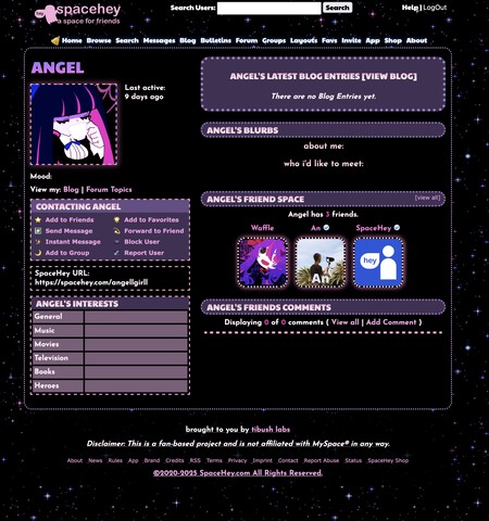 Decisiones drásticas: la gente vuelve a MySpace ante un internet hostil (8)